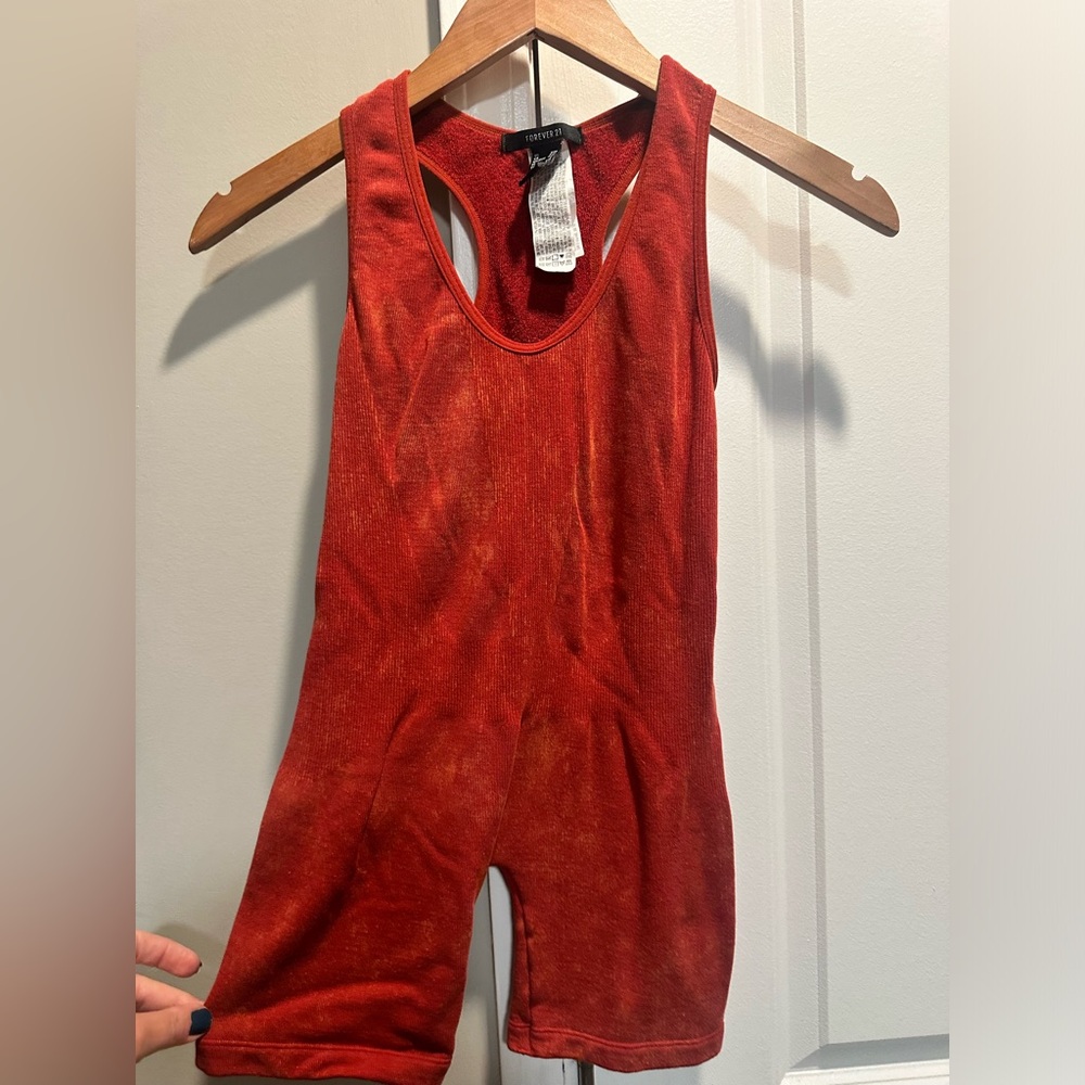 Forever 21‎ Viscose Romper Ruse Size S/M